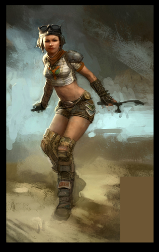 Illustration for article titled The Pretty Ladies, Mutants & Busted Old Cars of RAGE's Wasteland